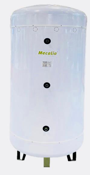 ESTANQUES DE INERCIA  PRODUCCION INSTANTÁNEA DE ACS - MECALIA