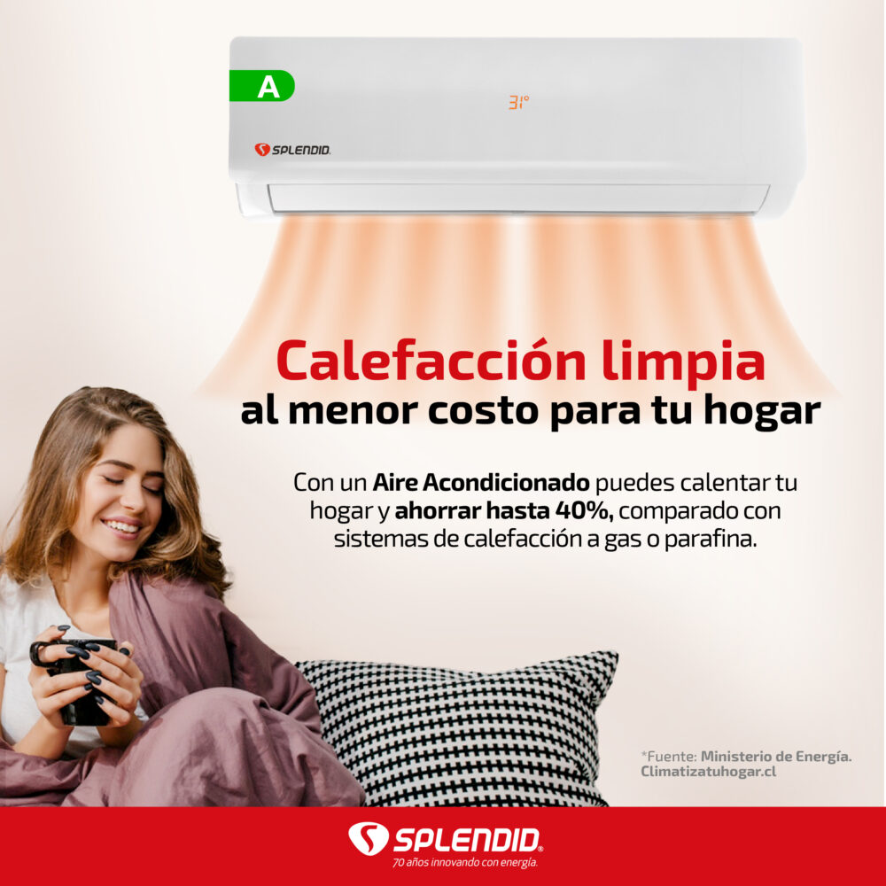 AIRE AC SPLIT MURO 12.000 BTU ON OFF - SPLENDID